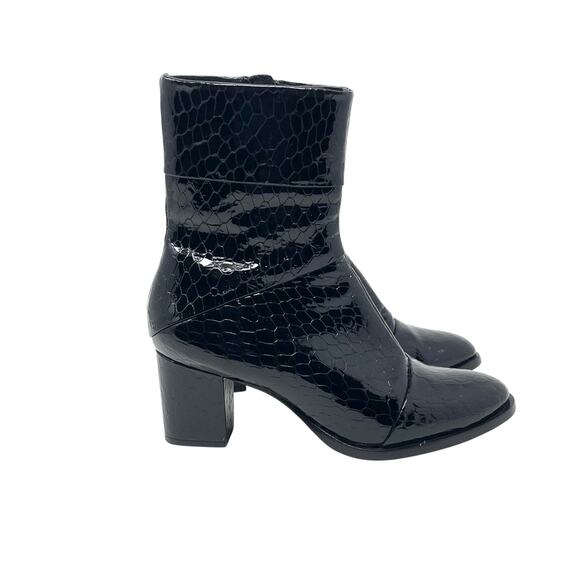 Ariana Bohling Carmen Ankle Boot - Black - Size 37 - Picture 3 of 9